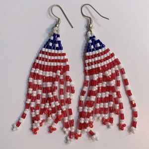 American flag bead warming’s